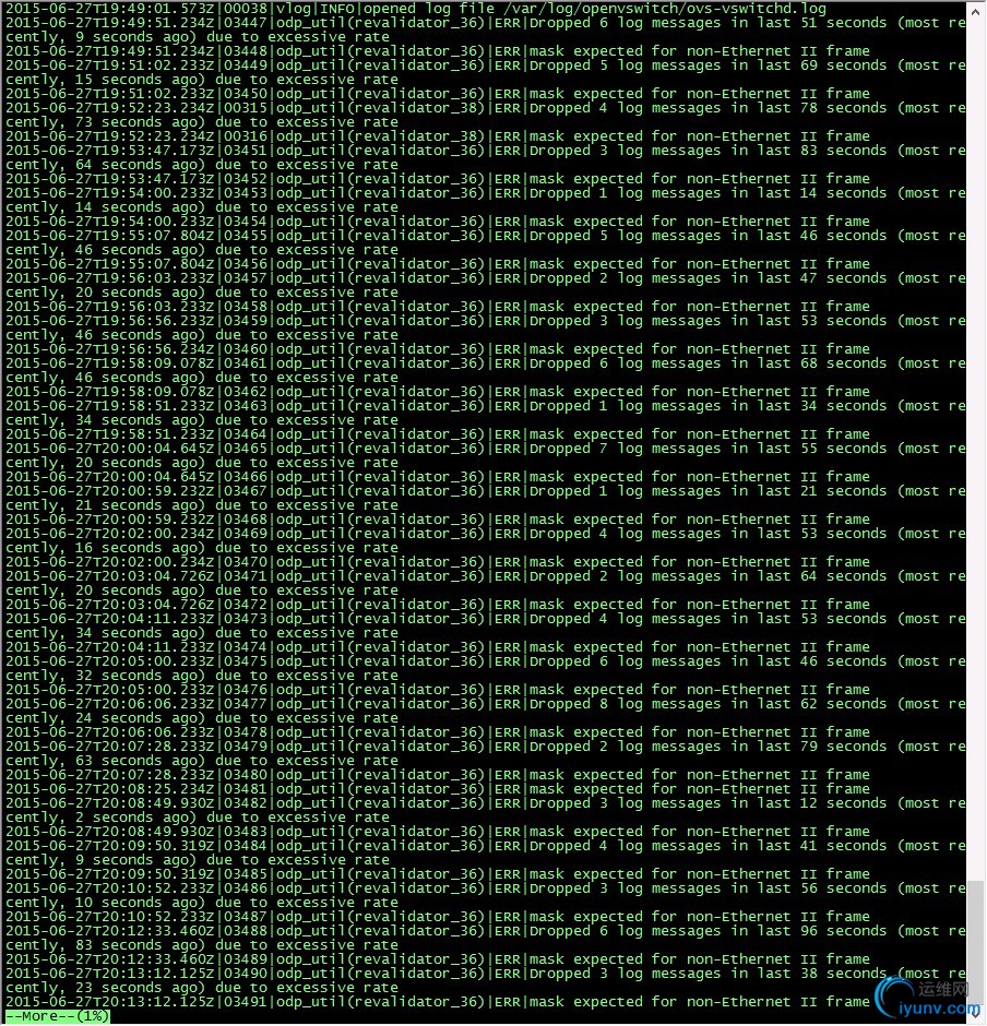 openvswitch日志
